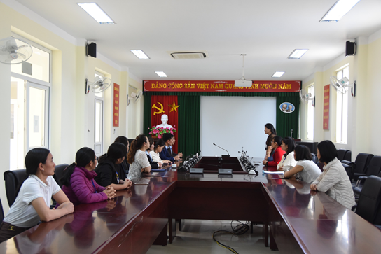 Tham quan, trao đổi học tập kinh nghiệm tại Trung tâm Hỗ trợ khởi nghiệp đổi mới sáng tạo tỉnh Sơn La.